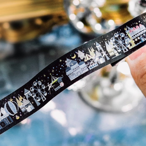 BGMマスキングテープ BM-LGCA134 真夜中の遊園地