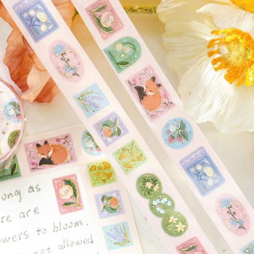 BGMマスキングテープ BM-LGCA137 木漏れ日の森