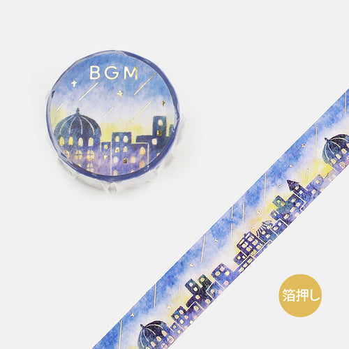 BGMマスキングテープ BM-LGCD053 流星の街