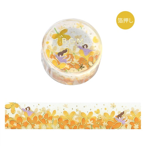 BGMマスキングテープ BM-SDG052 花物語・花吹雪