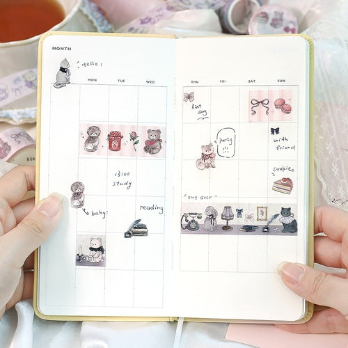 BGMマスキングテープ BM-SDG073 メルヘンパーティ ストロベリー