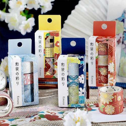 BGMマスキングテープ BM-SET001 和装の彩り・紅華
