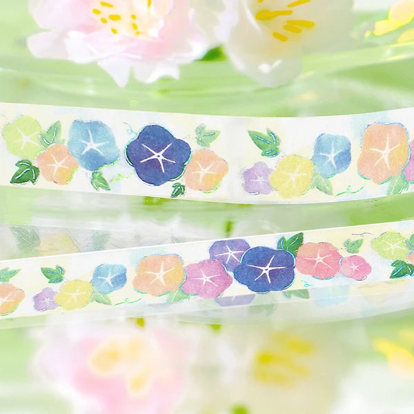 BGMマスキングテープ BM-SPLN053 夏限定・朝顔