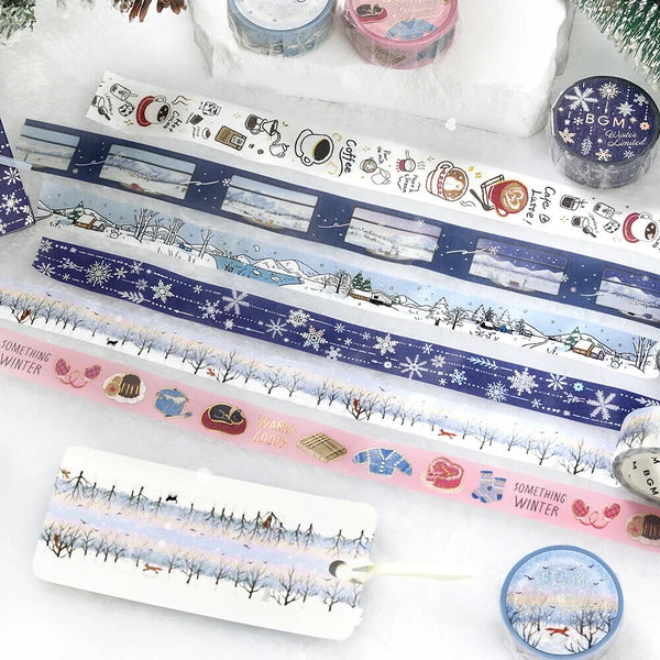 BGMマスキングテープ BM-SPLW041 冬限定 Something Winter