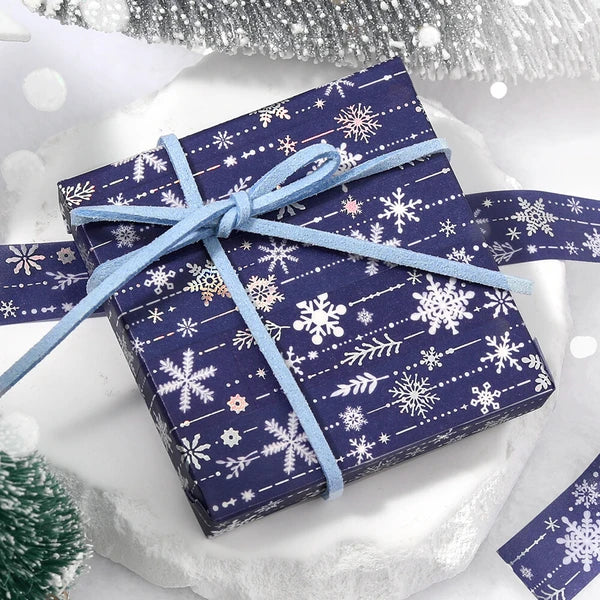 BGMマスキングテープ BM-SPLW040 冬限定 雪夜