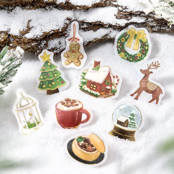 BGMフレークシール BS-FGLC016 2025年クリスマス限定 青空蚤の市・クリスマスマーケット