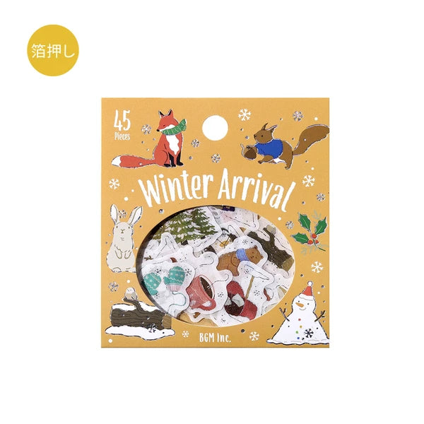 BGMフレークシール BS-FGLW011 冬限定 冬の訪れ