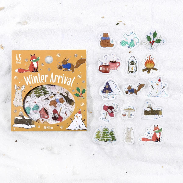 BGMフレークシール BS-FGLW011 冬限定 冬の訪れ