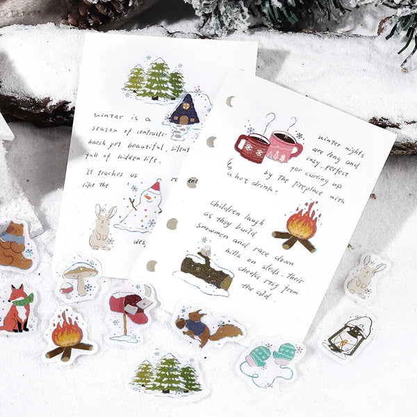 BGMフレークシール BS-FGLW011 冬限定 冬の訪れ