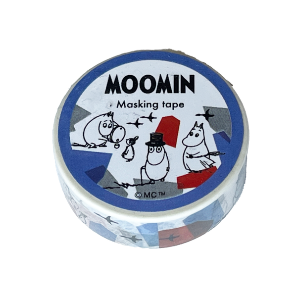 マスキングテープ 15mm幅 【MOOMIN】 CM038-43 形