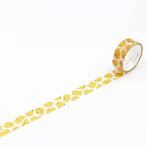 ワールドクラフト マスキングテープ MRMT-001 【まみれマスキングテープ15mm】 ポメラニアン