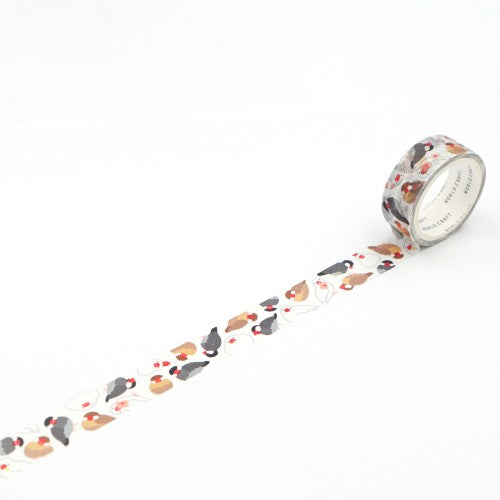 ワールドクラフト マスキングテープ MRMT-004 【まみれマスキングテープ15mm】 ぶんちょう