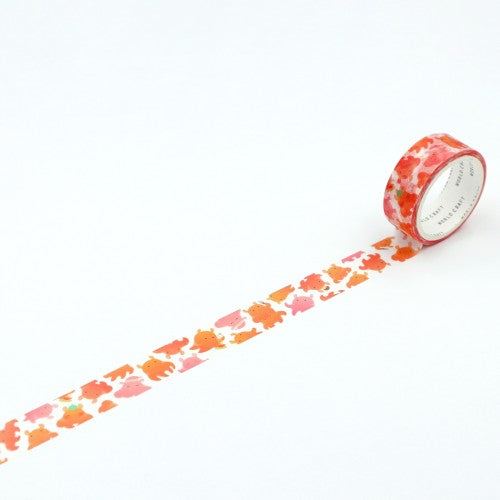 ワールドクラフト マスキングテープ MRMT-009 【まみれマスキングテープ15mm】 メンダコ