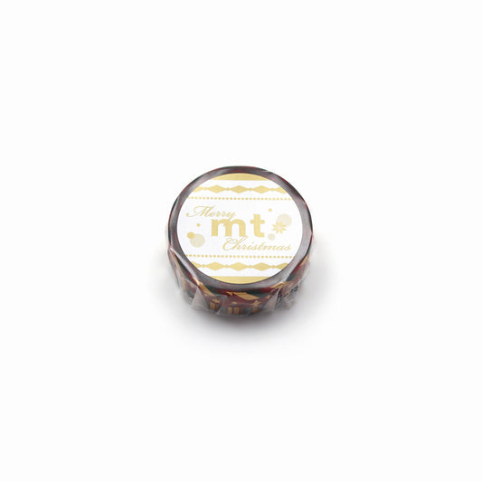 mt マスキングテープ MTCMAS165 mtクリスマス2025 ハッピーカラーパターン