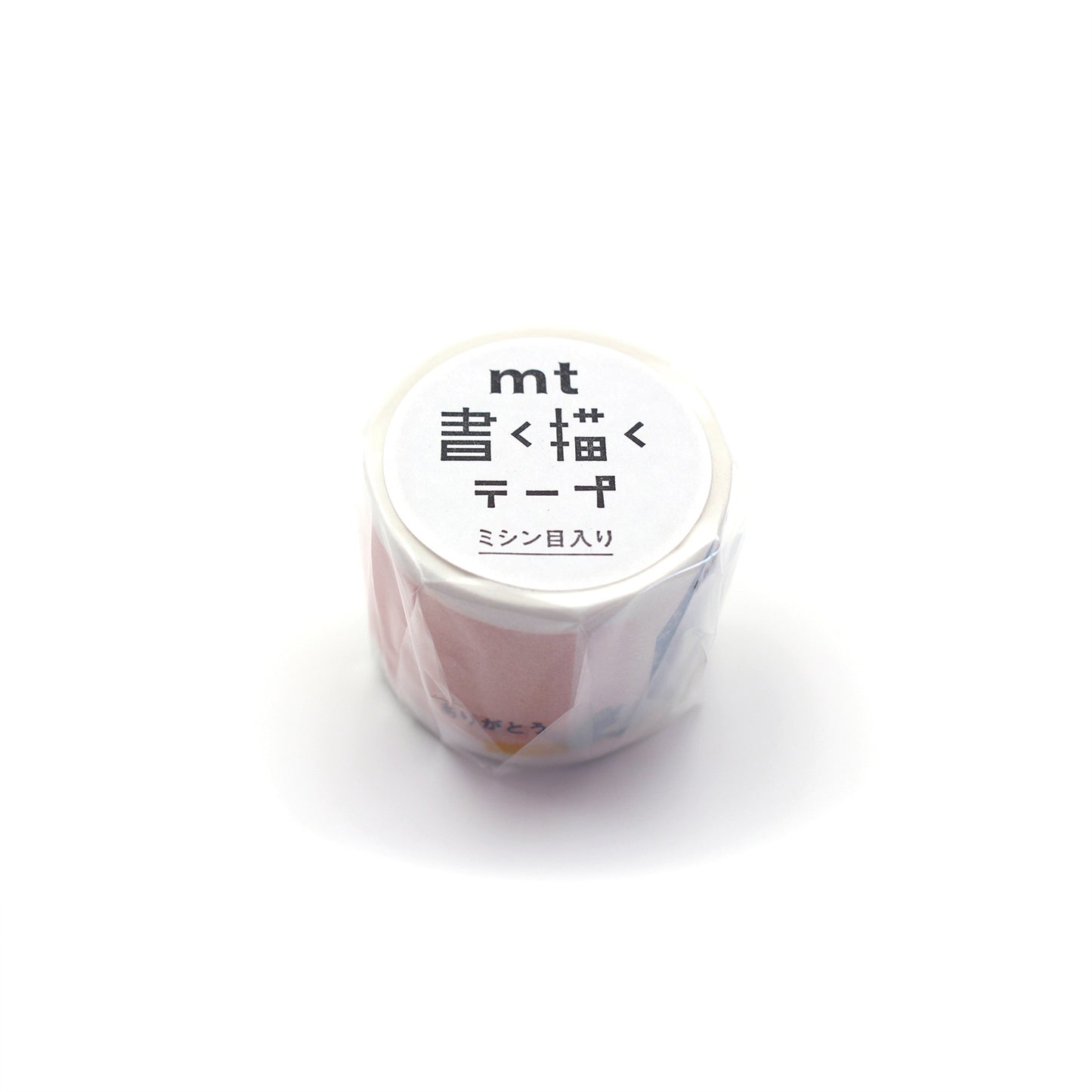 mt マスキングテープ MTKAKUM03 mt書く描くテープ ミシン目入り ありがとう