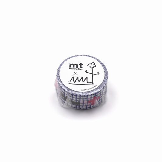 mt マスキングテープ MTMATU04 mt×松林誠 フレンド(格子)