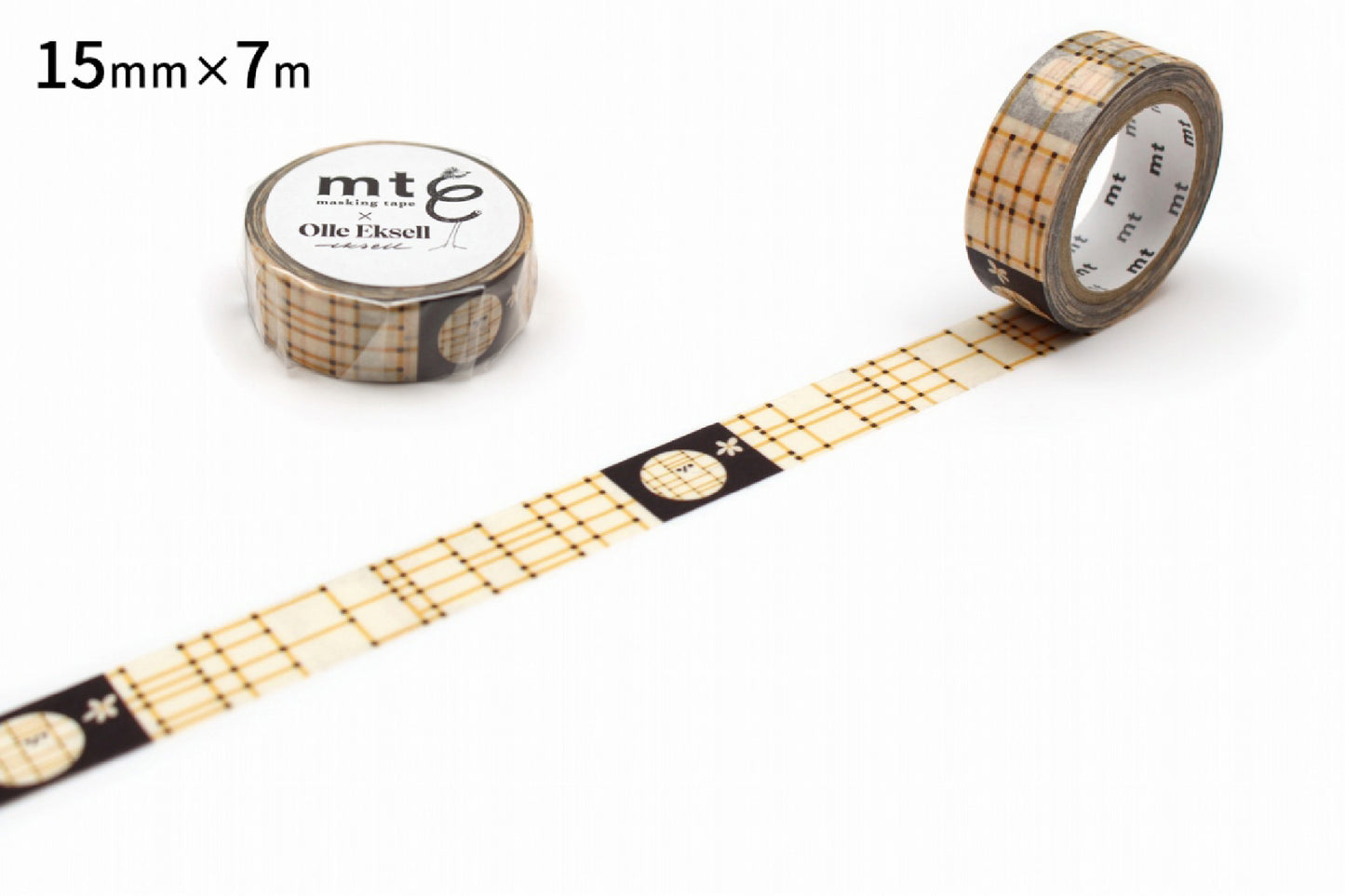 mt マスキングテープ MTOLLE10 mt×Olle Eksell Crossed Lines