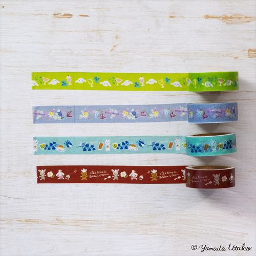 ペイジェム・ミネット マスキングテープ PMM1132 カレルチャペック・ブルー