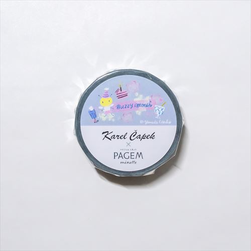 ペイジェム・ミネット マスキングテープ PMM1132 カレルチャペック・ブルー