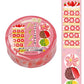 ワールドクラフト マスキングテープ TMKR-005 キラキラ光るたてマス 15mm×5m スイーツ