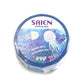 SAIEN マスキングテープ UR-3118 Marine Life　クラゲ　金箔＆銀箔 20mm×5m巻き