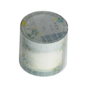 ヨハク トレーシングロール付箋 YC-025 CHECK&STIRIPE冬の贈り物 ロンド