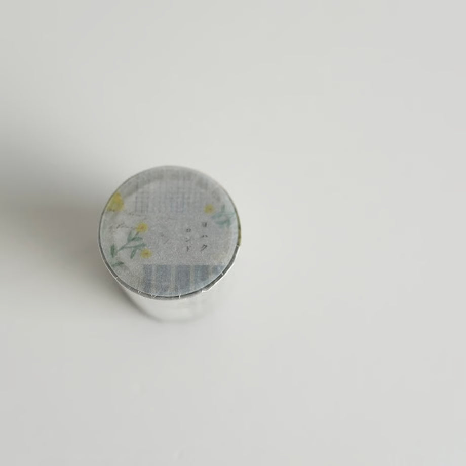 ヨハク トレーシングロール付箋 YC-025 CHECK&STIRIPE冬の贈り物 ロンド