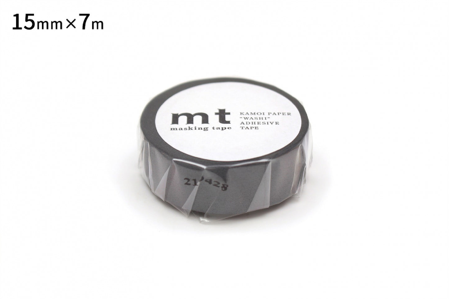 mt マスキングテープ MT01P405R mt 1P マットグレー｜マスキングテープ グレー 無地 シンプル