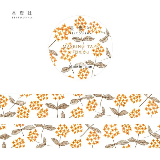星燈社 マスキングテープ MT5-535 百花譜 Archive ほのか｜手帳 コラージュ 花 秋 和風