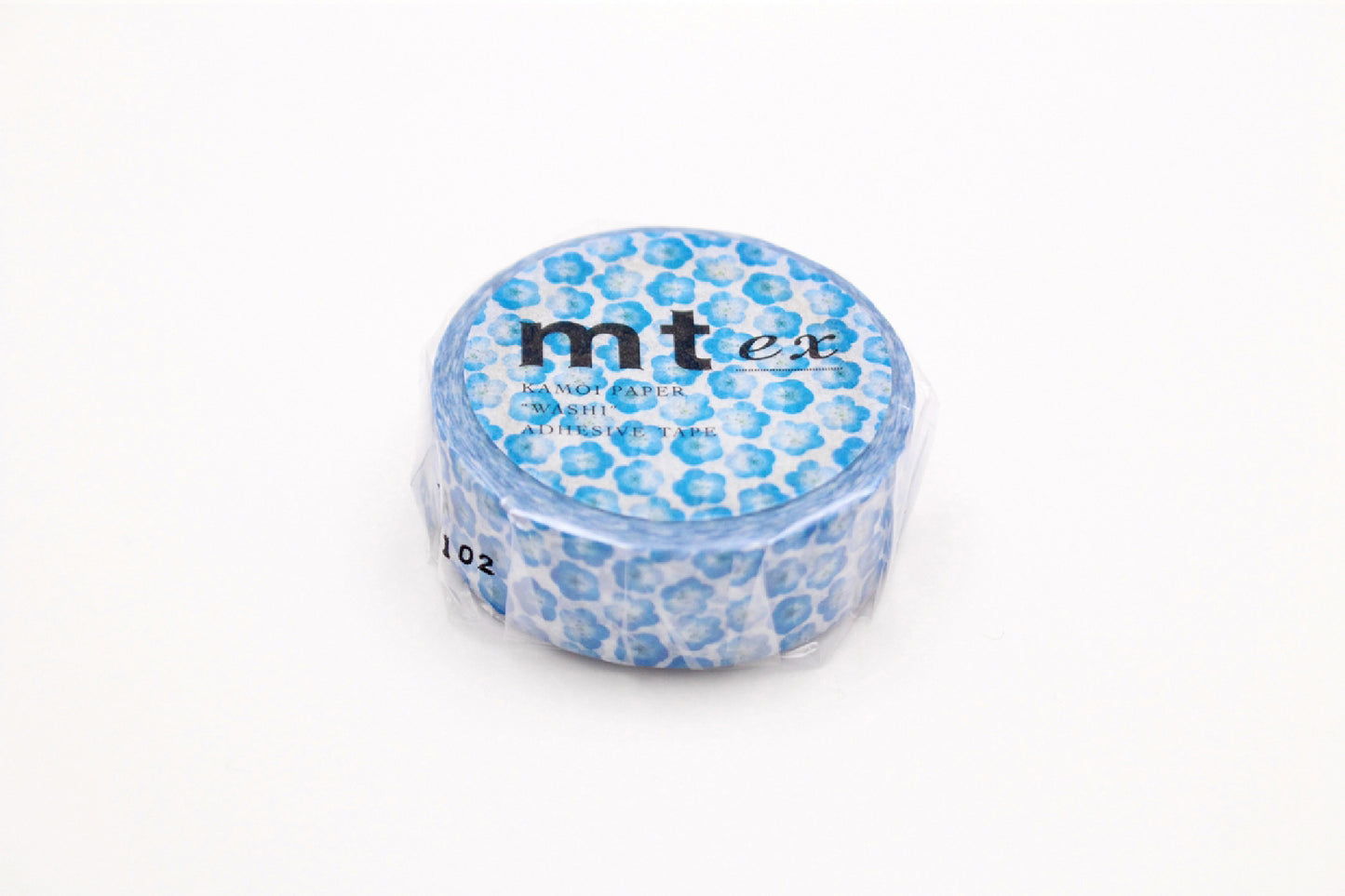 mt マスキングテープ MTEX1P160 mt ex ネモフィラ｜手帳デコ 花柄 ブルー 春