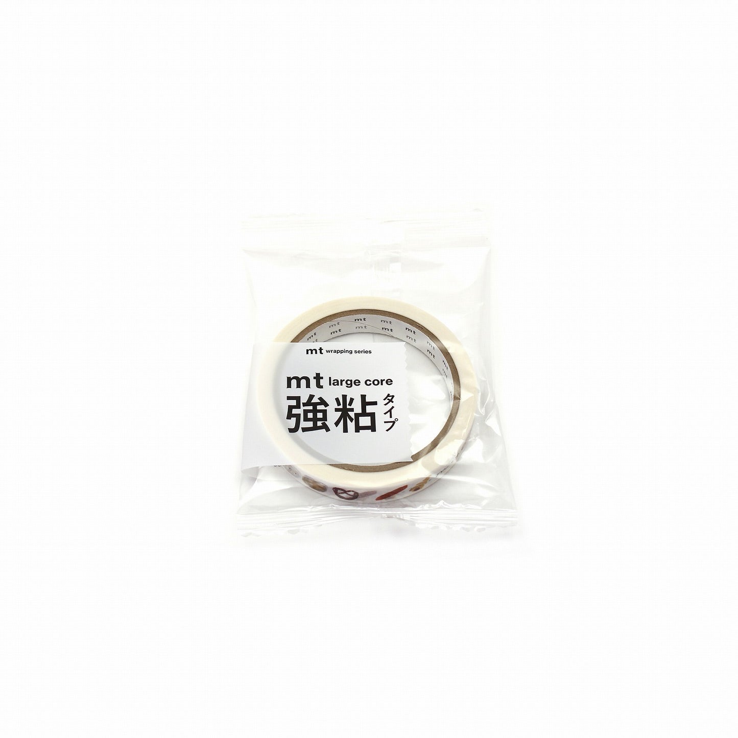 mt マスキングテープ MT01L072 mt large core パン 強粘着｜パン 秋 ナチュラル 手帳デコ