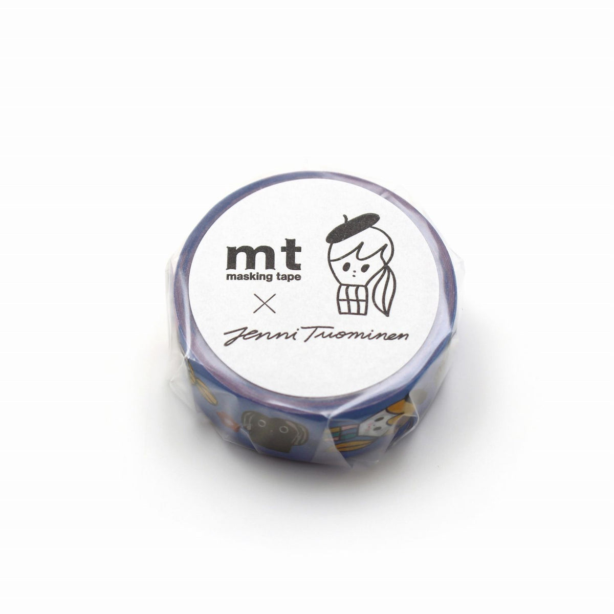 mt マスキングテープ MTJENI02 mt イェンニ・トゥオミネン Karkelot｜猫 かわいい イラスト 北欧 手帳