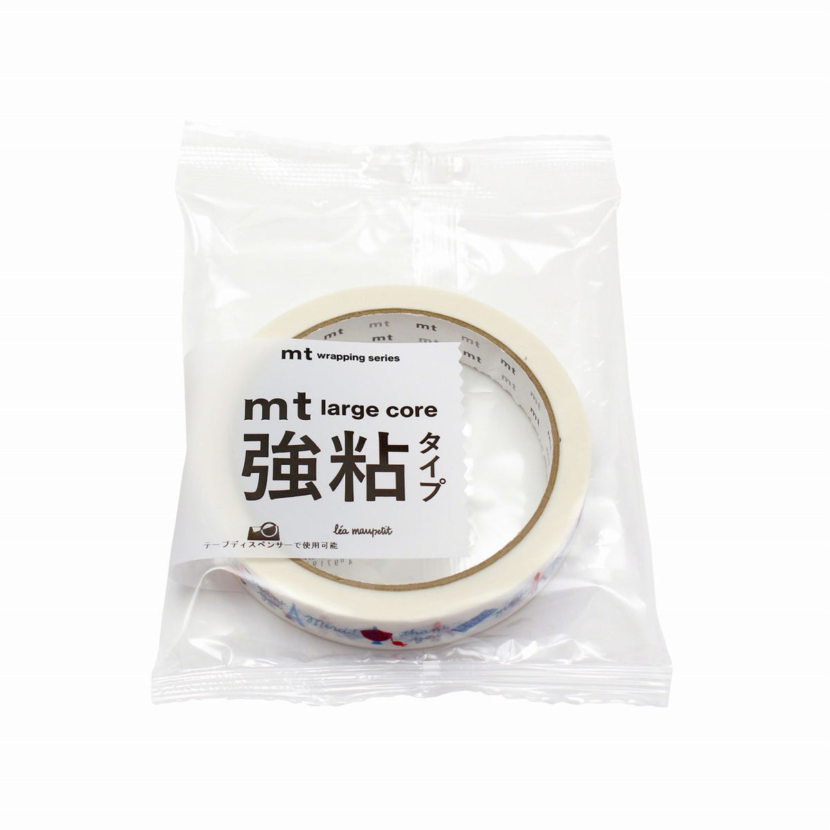 mt マスキングテープ MT01L096 mt large core French tricolour flag 強粘着｜フランス 英字 手紙 thank you merci