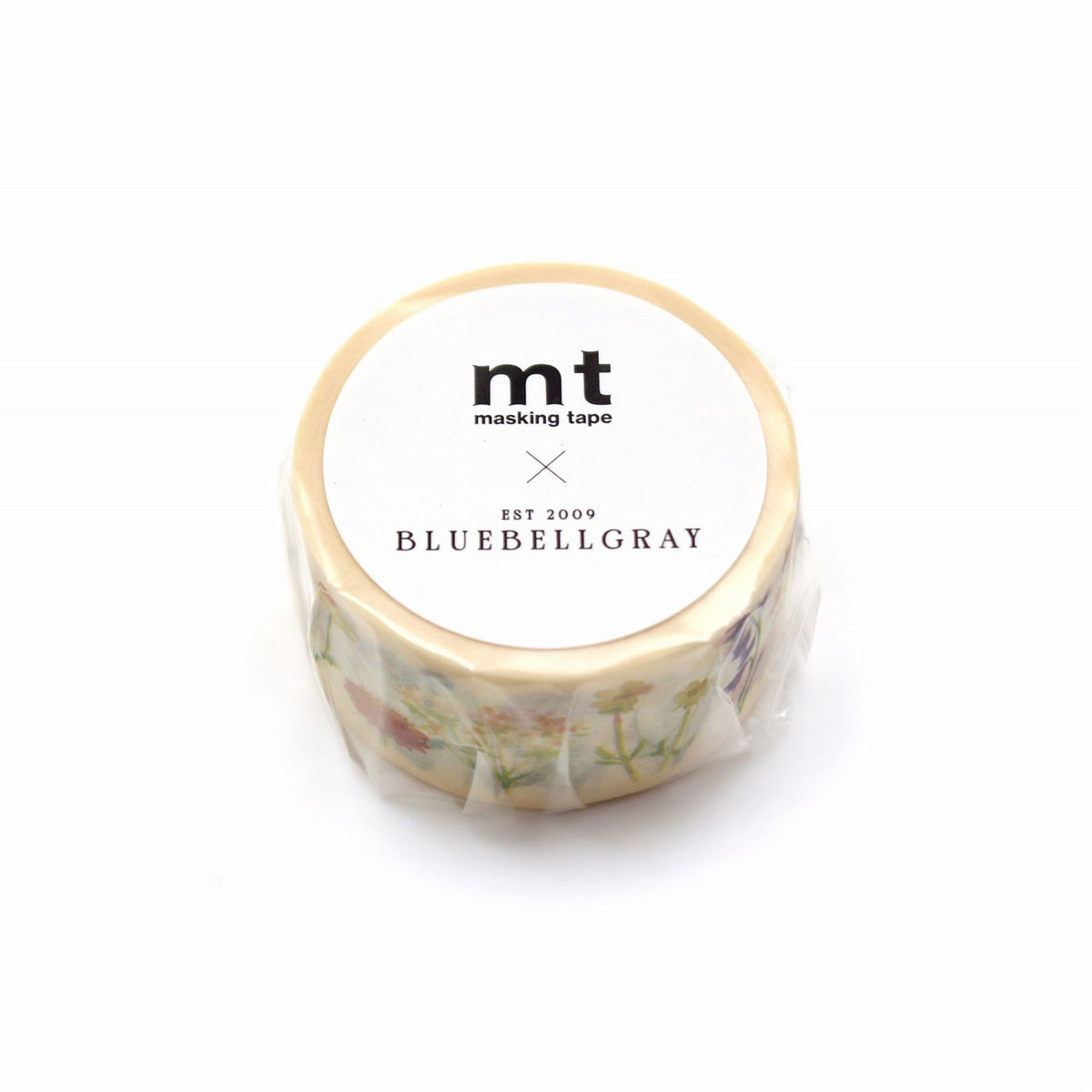 mt マスキングテープ MTBLUE07 mt×bluebellgray Woodbridge｜手帳 押し花 ボタニカル 水彩 コラージュ