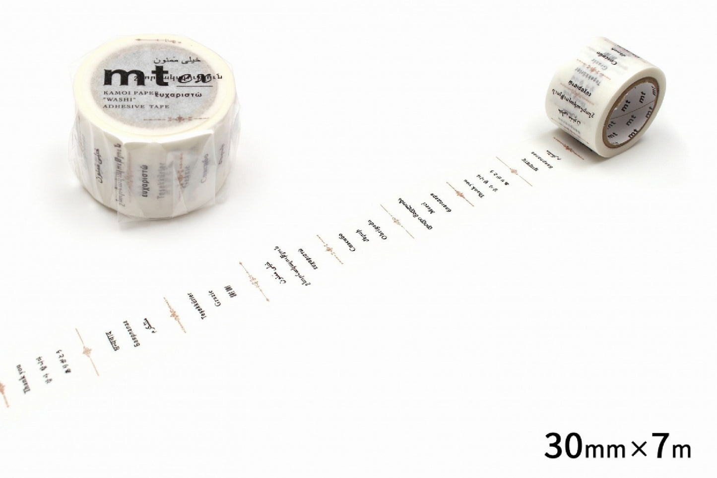 mt マスキングテープ MTEX1P57R mt ex 世界の言葉 ありがとう R｜世界の言葉 感謝 英字 ナチュラル 手紙