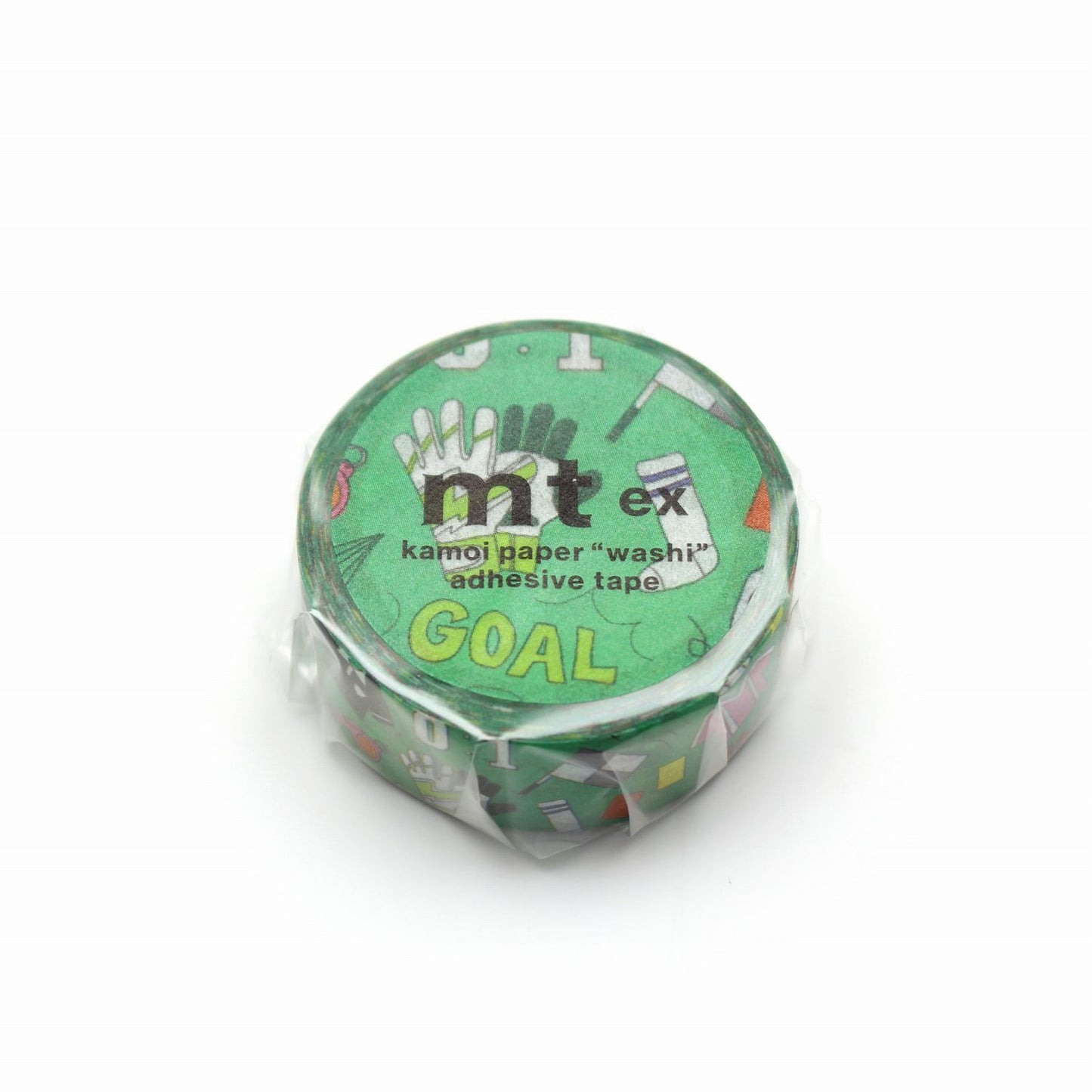 mt マスキングテープ MTEX1P270 mt ex サッカー｜サッカー スポーツ グリーン ポップ かわいい