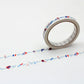 mt マスキングテープ MT01L096 mt large core French tricolour flag 強粘着｜フランス 英字 手紙 thank you merci