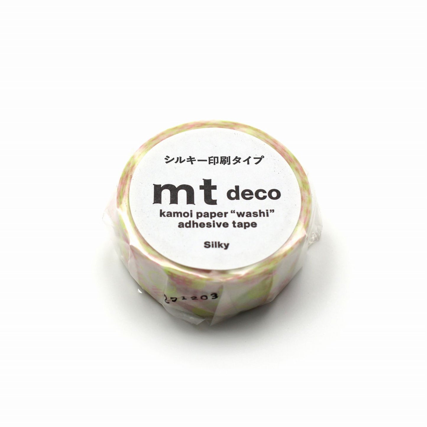mt マスキングテープ MT01D612 mt 1P シルキー パターンドット｜水彩 ドット かわいい 淡色 パステル