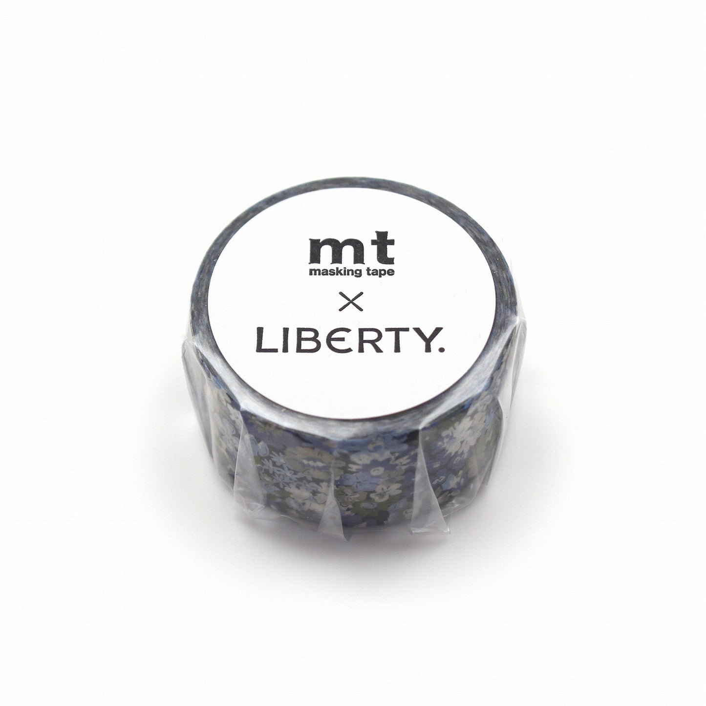mt マスキングテープ MTLIBE07 mt Liberty Frances Bloom｜花柄 ブルー 手帳デコ コラージュ