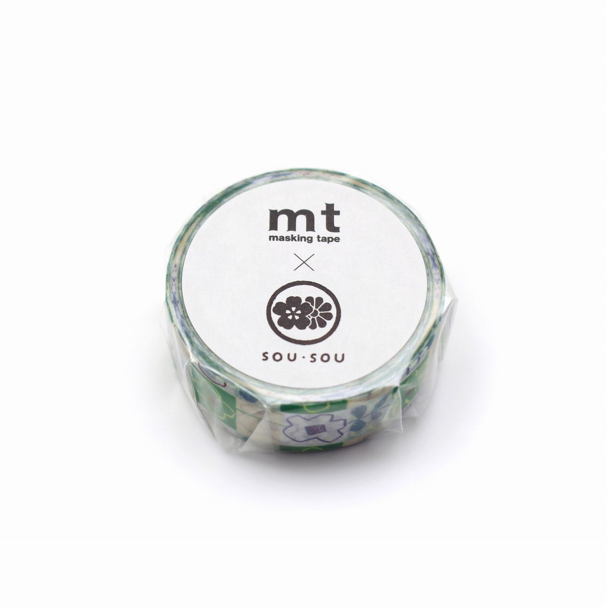 mt マスキングテープ MTSOU34 mt SOU・SOU わらわ｜手帳デコ 和風 花柄 マステ