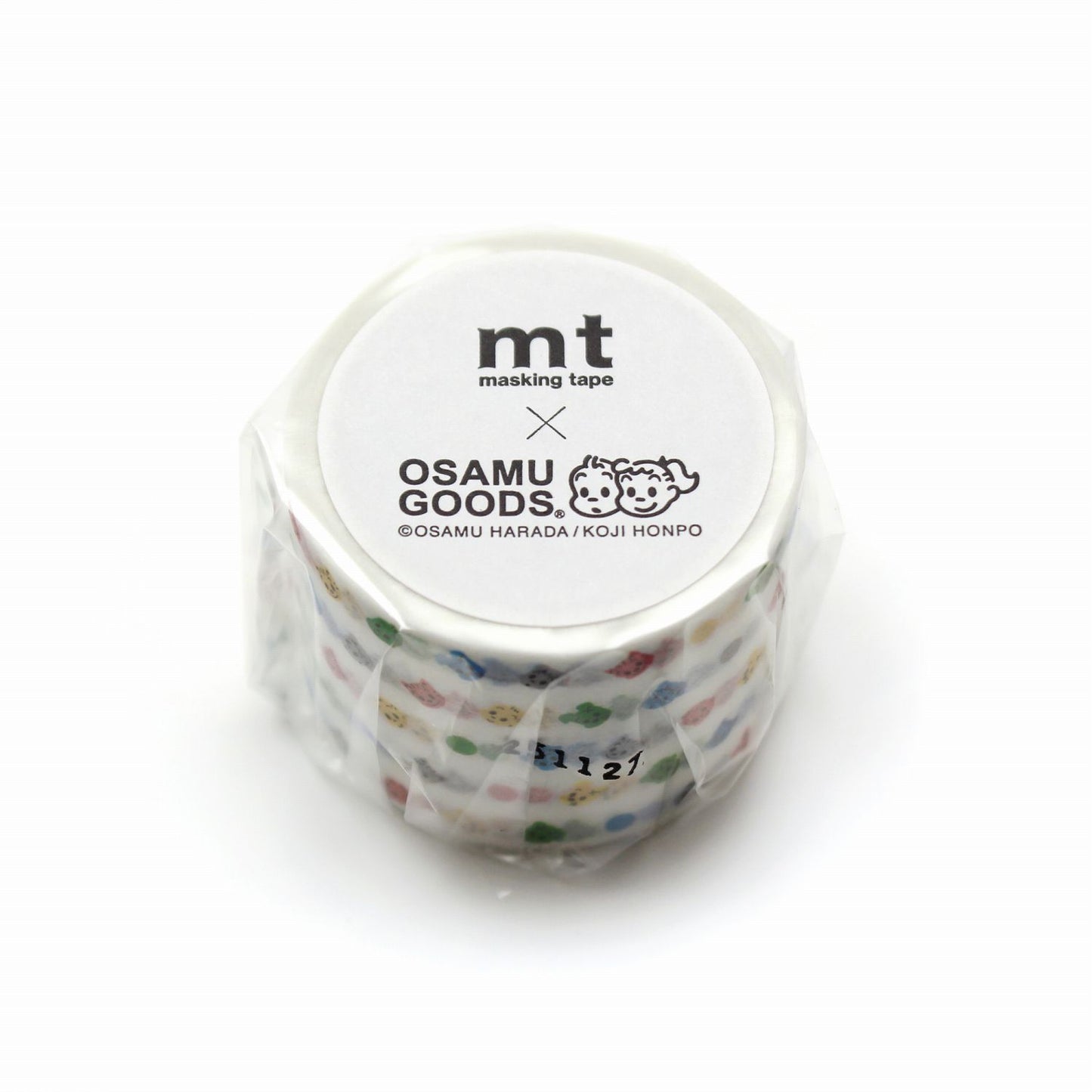 mt マスキングテープ MTOSAM04 mt OSAMU GOODS ミックスドット｜カラフル ドット 手帳デコ コラージュ かわいい
