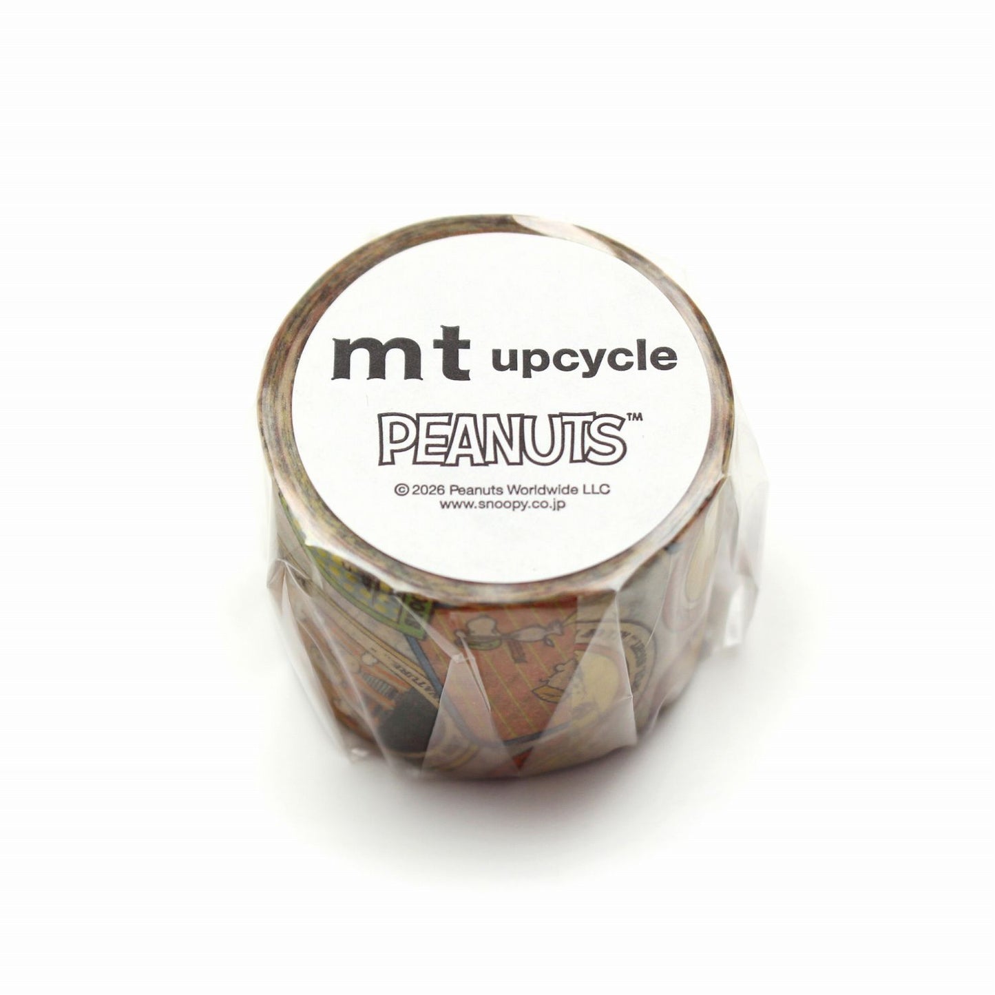 mt マスキングテープ MTPNUT18 mt upcycle Peanuts ヴィンテージシール｜スヌーピー レトロ コラージュ 素材 かわいい
