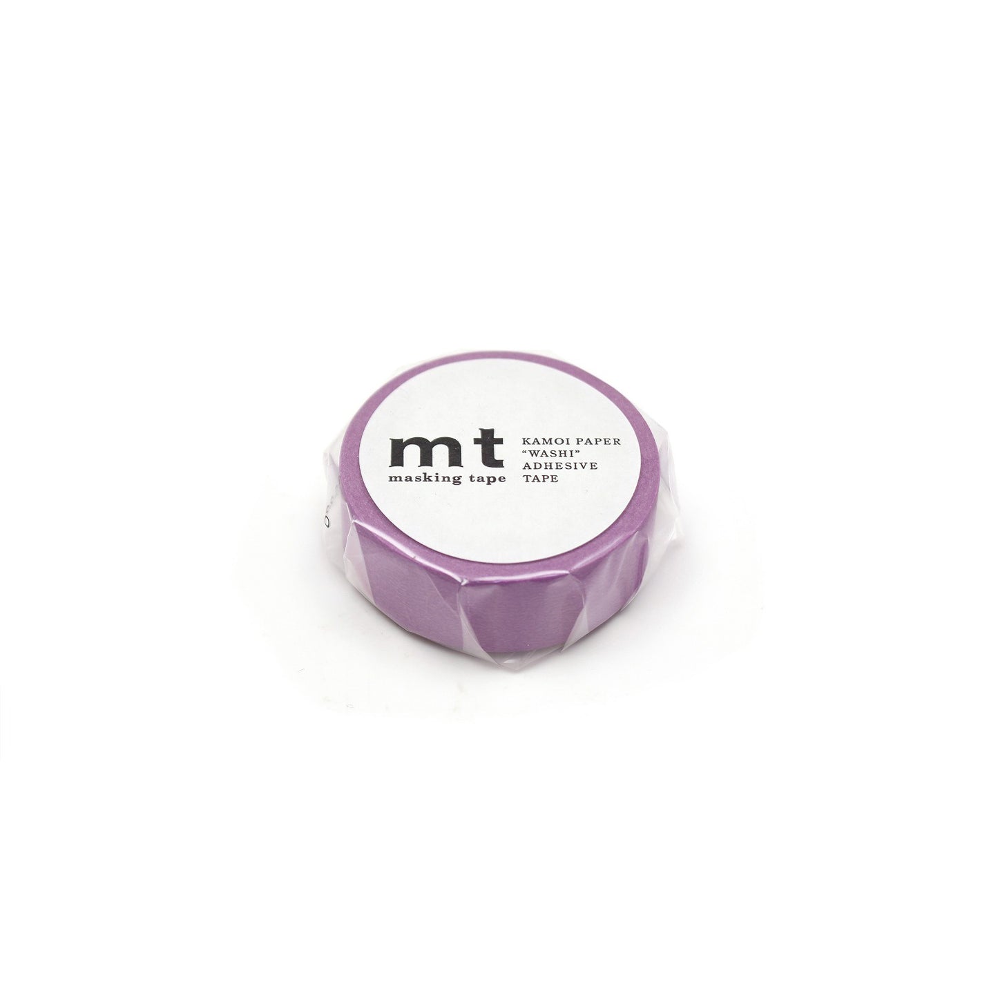 mt マスキングテープ MT01P516 mt 1P マットパープル｜手帳デコ シンプル 無地 パープル