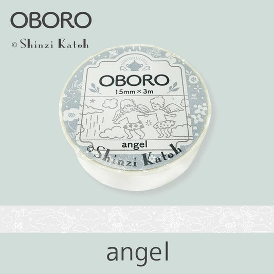 シール堂 きらぴかマスキングテープ ks-dt-60003 OBORO angel