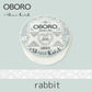 シール堂 きらぴかマスキングテープ ks-dt-60007 OBORO rabbit