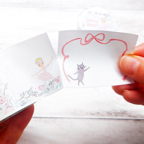 シール堂 ロールふせん ks-rf-10025 バレエシアター 眠れる森の美女