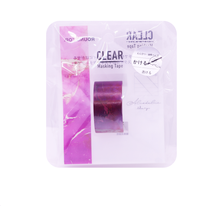 ROUNDTOP クリアマスキングテープ AY-CLMK-008 atelier＊yuu release