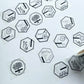 大枝活版室 マスキングテープ MT-012 【 8 hexagon 】