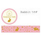 Clothes.Pin マスキングテープ MT-14648 みんなの文具　15mmマステ Rabbit うさぎ